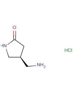 Astatech (4S)-4-(AMINOMETHYL)PYRROLIDIN-2-ONE HCL, 95.00% Purity, 1G